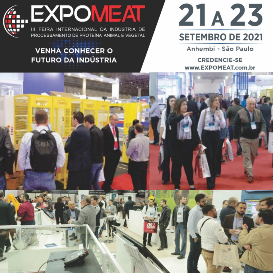 EXPOMEAT 2023 - IV Feira Internacional da Indústria de Processamento de Proteína Animal e Vegetal 