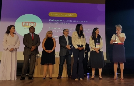 EXPOMEAT 2022 - lll Feira Internacional da Indústria de Processamento de Proteína Animal e Vegetal A excelência da Pif Paf Alimentos na gestão de pessoas tem sido constantemente reconhecida por meio de premiações. No...